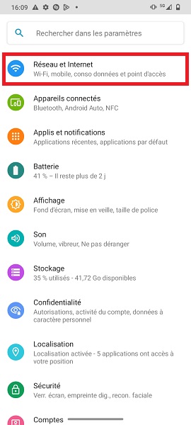 Désactiver l’alerte définitivement (Samsung)