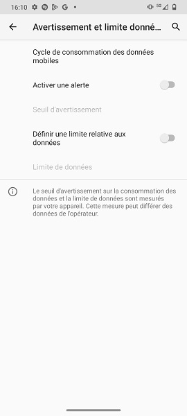 Désactiver l’alerte définitivement (Samsung)