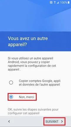 Ajouter un compte Google
