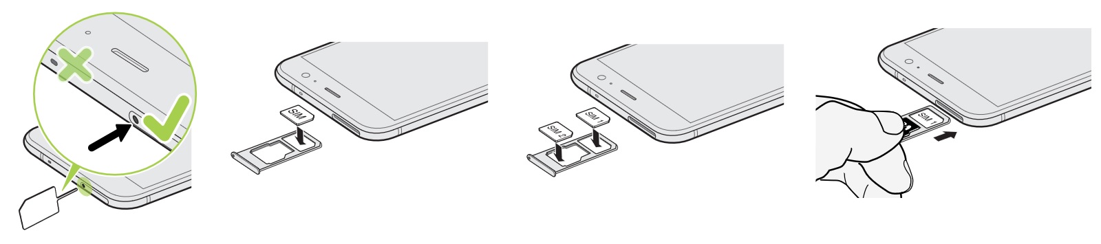 Comment insérer la carte SIM dans le HTC U11 ?