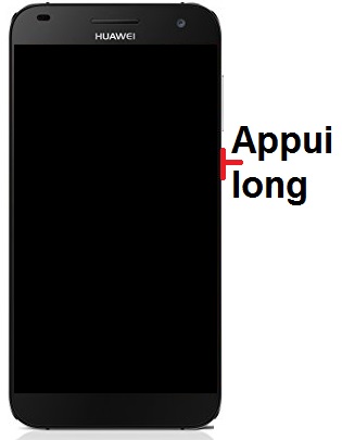 Comment allumer le Huawei G7 ?