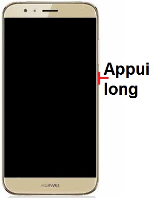 Comment allumer le Huawei G8 ?
