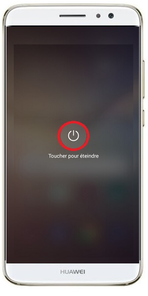 Comment éteindre le Huawei G9 ?
