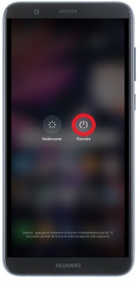 Comment éteindre le Huawei P Smart ?