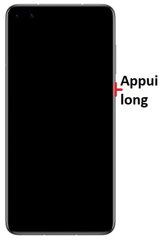 Comment allumer le Huawei P40 ?