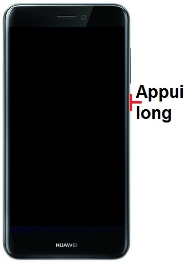 Comment allumer le Huawei P8 ?
