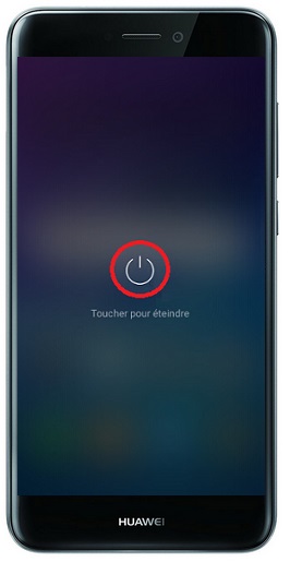 Comment éteindre le Huawei P8 ?