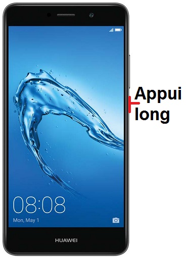 Comment éteindre le Huawei Y5 ?