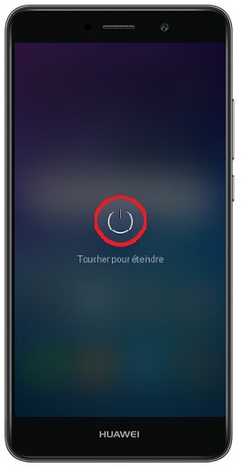 Comment éteindre le Huawei Y5 ?