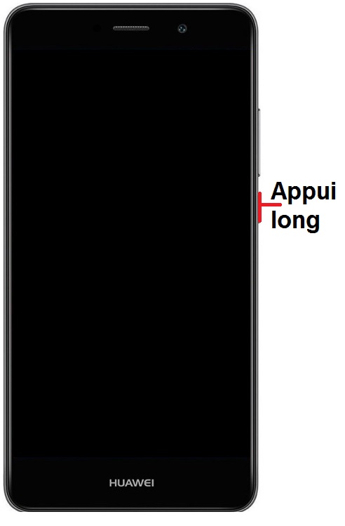 Comment allumer le Huawei Y7 ?