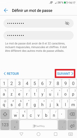 Créer un compte Huawei (Huawei ID)