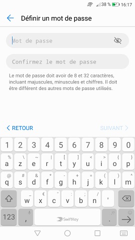Créer un compte Huawei (Huawei ID)