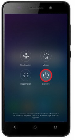 Comment éteindre le Honor 4X ?