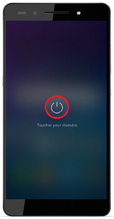 Comment éteindre le Honor 7 ?