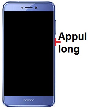 Comment allumer le Honor 8 ?