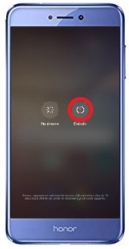 Comment éteindre le Honor 8 ?