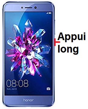 Comment éteindre le Honor 8 ?