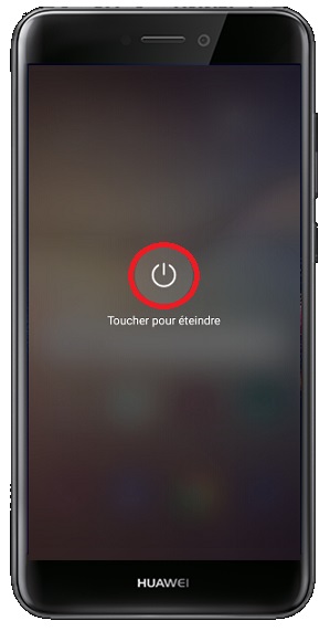 Comment éteindre le Huawei P8 lite 2017 ?