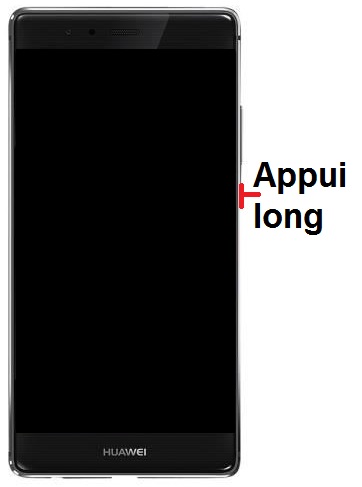 Comment allumer le Huawei P9 ?