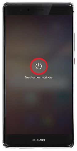 Comment éteindre le Huawei P9 ?