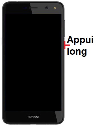 Comment allumer le Huawei Y6 2017 ?