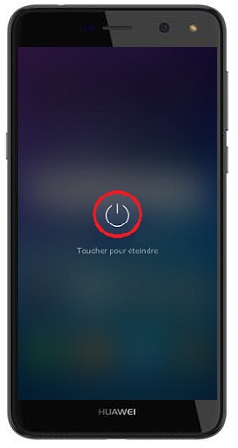 Comment éteindre le Huawei Y6 2017 ?