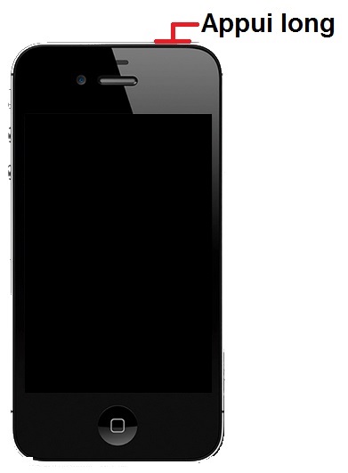 Comment allumer le Apple iPhone 4S ?