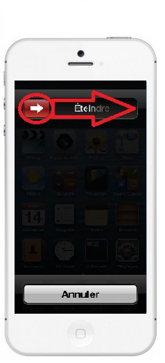 Comment éteindre le Apple iPhone 5 ?