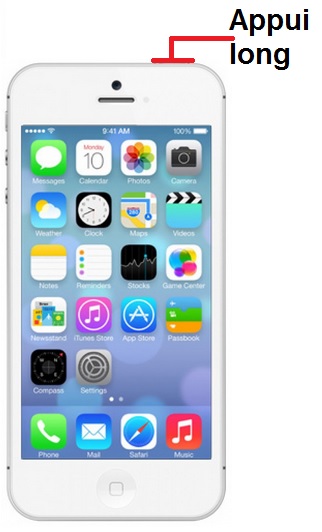 Comment éteindre le Apple iPhone 5 ?