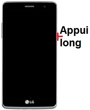 Comment allumer le LG Bello II ?
