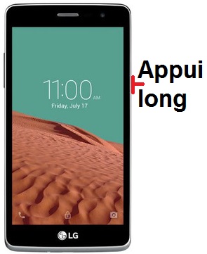 Comment éteindre le LG Bello II ?