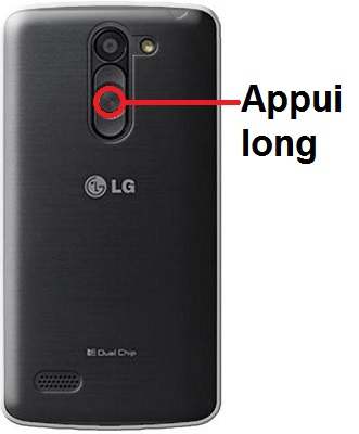 Comment éteindre le LG L Bello ?