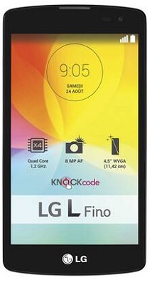 Comment allumer le LG L Fino ?