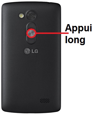 Comment éteindre le LG L Fino ?