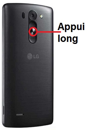 Comment éteindre le LG G3 ?