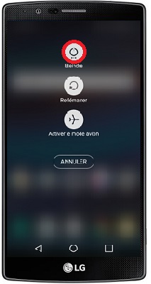 Comment éteindre le LG G4 ?