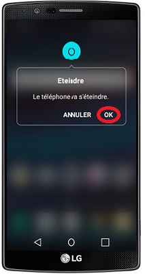 Comment éteindre le LG G4 ?