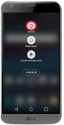 Comment éteindre le LG G5 ?