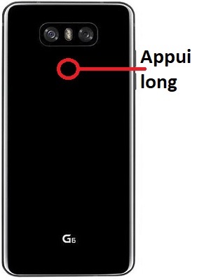Comment éteindre le LG G6 ?