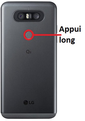 Comment allumer le LG Q8 ?