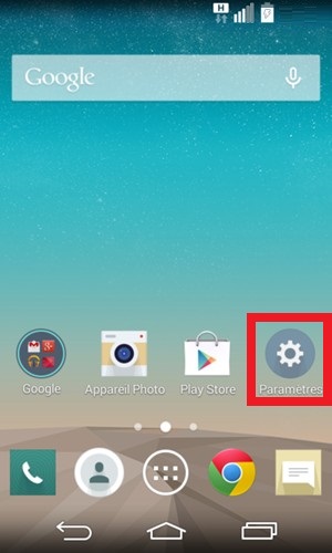 Changer le code PIN sur le LG G Flex 2