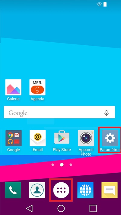Changer le code PIN sur le LG G2