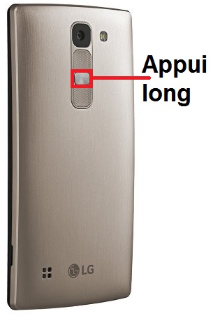 Comment allumer le LG Spirit ?