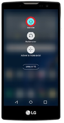 Comment éteindre le LG Spirit ?