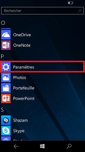 Comment changer le code PIN sur le Microsoft Lumia 950 ?