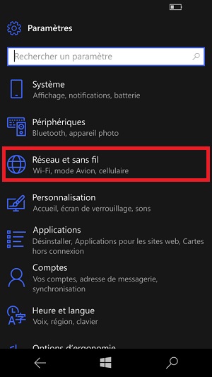 Comment changer le code PIN sur le Microsoft Lumia 950 ?