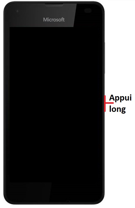 Comment allumer le Microsoft Lumia 550 ?