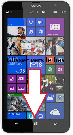 Comment éteindre le Nokia Lumia 1320 ?