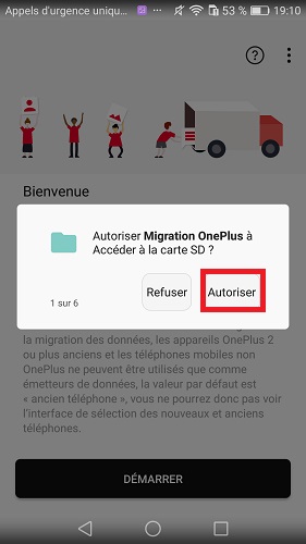 Choisir précisément les données à transférer