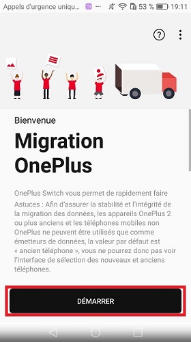 Choisir précisément les données à transférer